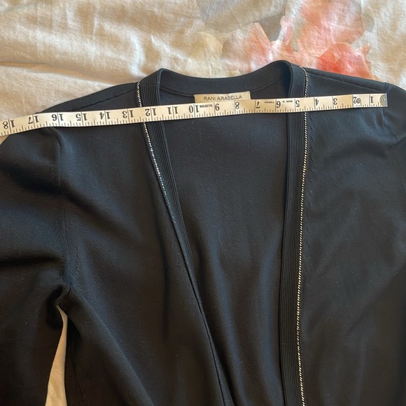 Long sweater cardigan silk. Made in Italy - Picture 5 of 6